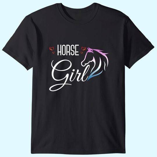 Horse Girl Equestrian T-Shirt