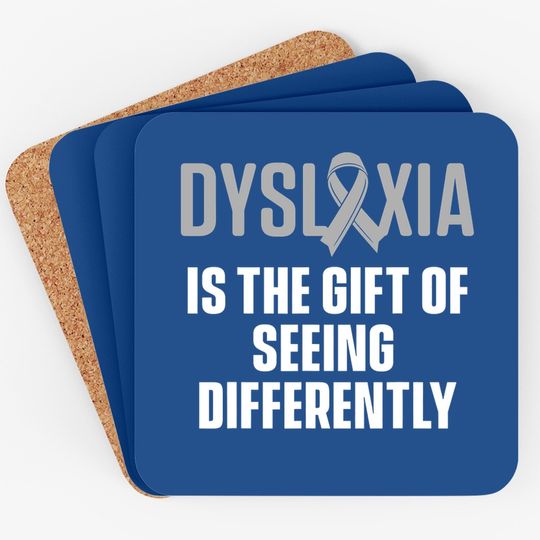 Dyslexia Teacher Therapist Dyslexic Therapy Coaster
