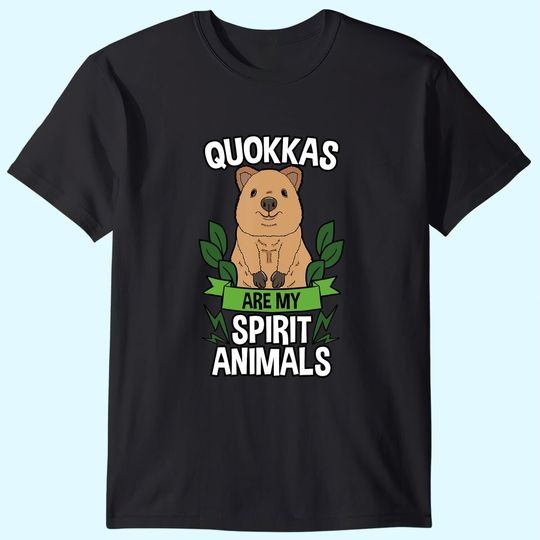 Quokka Spirit Animal Australian Kangaroo T-Shirt