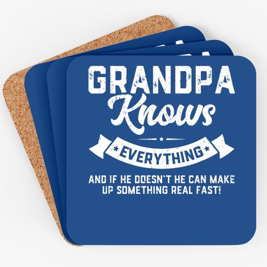 Coaster Grandpa Knows Everything