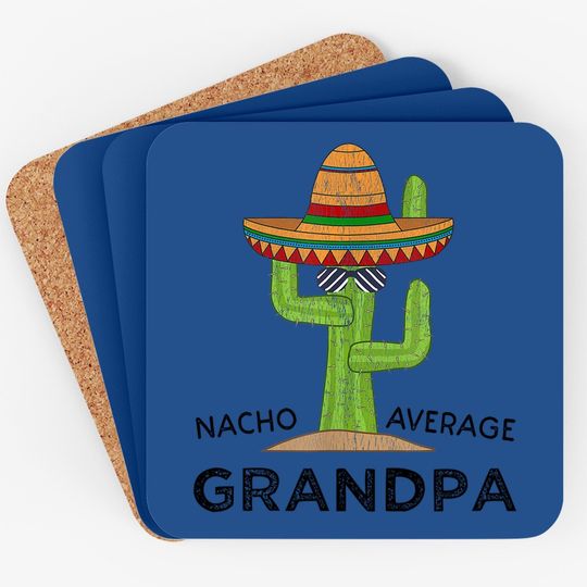 Fun Grandpa Humor Gifts | Funny Saying Father's Day Grandpa Coaster