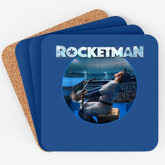 Rocketman Movie Elton John Piano Coaster