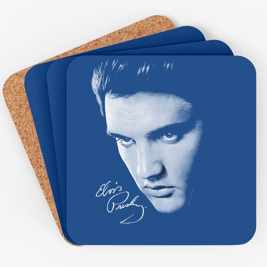 Popfunk Elvis Presley Signature Heartthrob Music Coaster