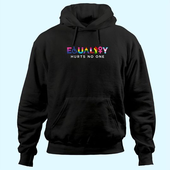 Equality Hurts No One LGBT Black Disabled Women Right Kind Hoodie