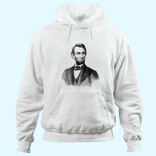 Abraham Lincoln Presidential Portrait Vintage Abe Lincoln Hoodie