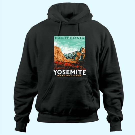 Yosemite National Park Valley Vintage Hoodie