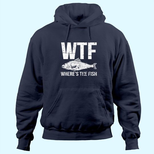 WTF Where's The Fish Hoodie