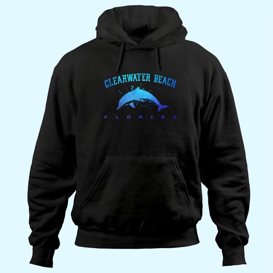 Clearwater Beach Florida Dolphin Lover Scuba Diving Vacation Hoodie