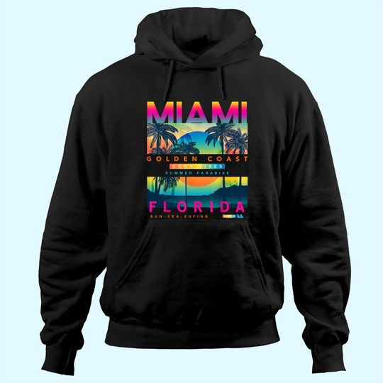 Miami Men's Hoodie Golden Coast