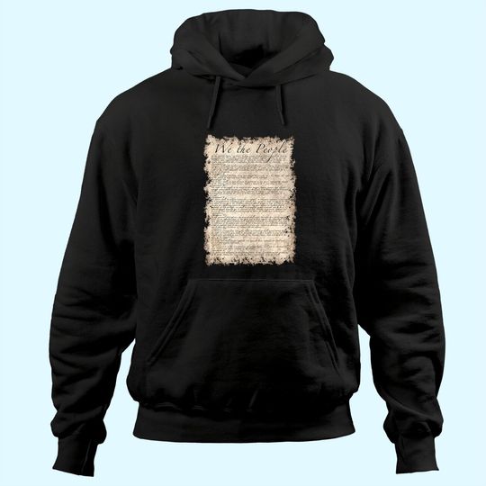 Bill of Rights US Constitution Hoodie