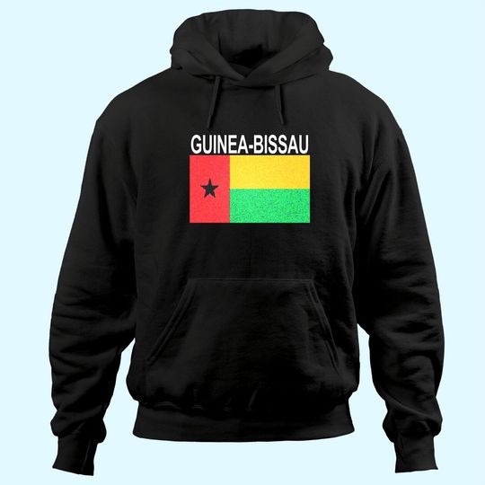 Guinea-Bissau Flag Artistic Design Hoodie