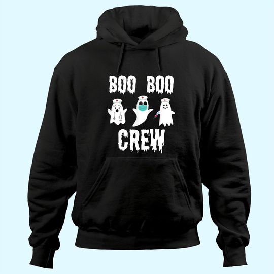Halloween Nurse Costume Boo Boo Crew Hoodie