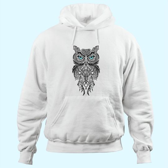 Great For Owl Art Hoodie