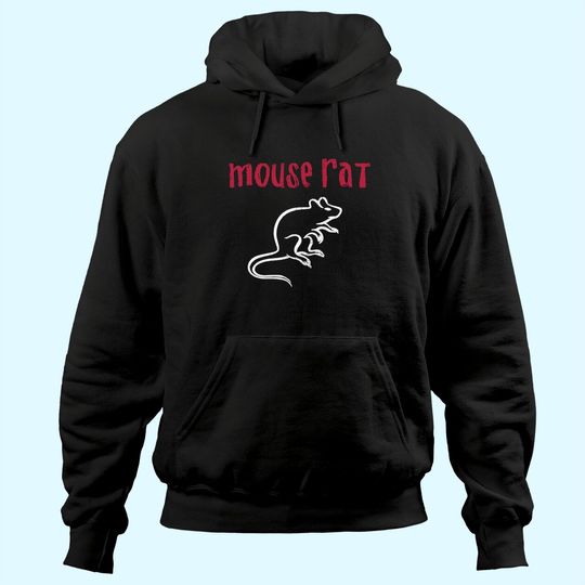 The Mouse Rat Logo Distressed Hoodie
