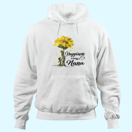 Happiness Is Being A Nana Sunflower Classic Hoodie