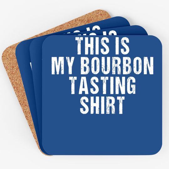This Is My Bourbon Tasting Coaster - Bourbon Lover Gift