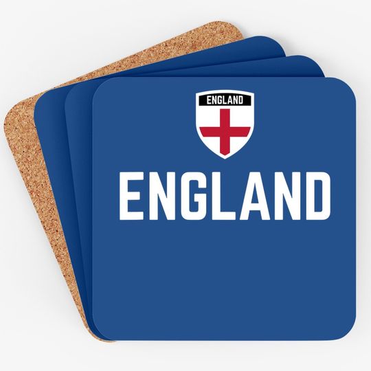 Euro 2021 Coaster English Football Team