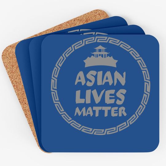 Asian Lives Matter Equality Human Rights Coaster