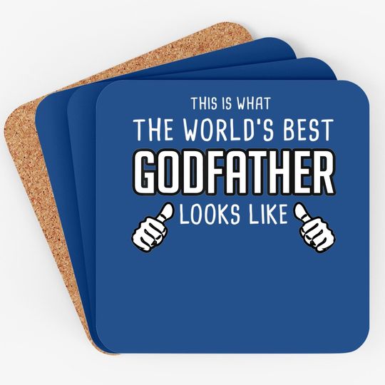What The Worlds Best Godfather Looks Like - Godfather Coaster