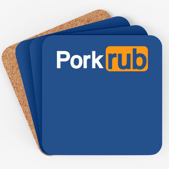 Pork Rub Bbq Barbecue Coaster