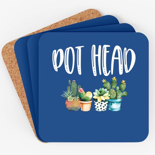 Pot Head Cactus Coaster