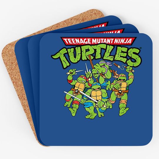 Teenage Mutant Ninja Turtles Tmnt Green Coaster Coaster Coaster