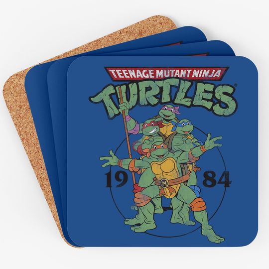 Teenage Mutant Ninja Turtles Classic Circle 1984 Coaster-coaster