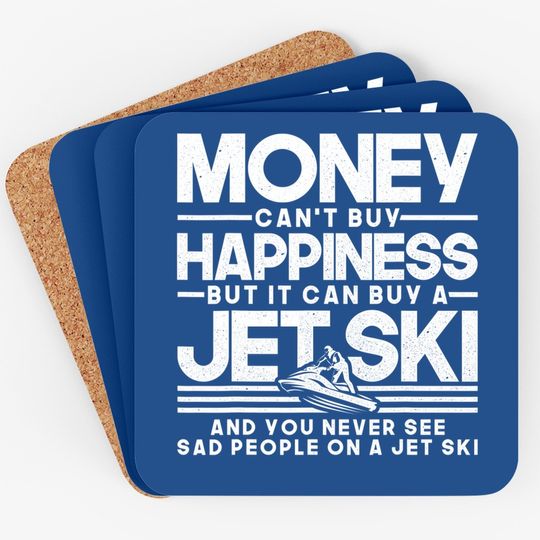 Jet-ski Happiness Water Sports Design Coaster