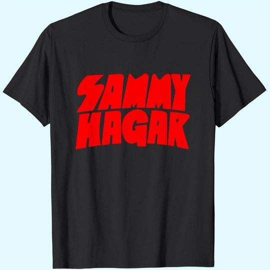 Katrina M Vaughn Men's SAMM Short Sleeve T-Shirts,Sammy Hagar Logo,Large