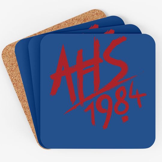 American Horror Story: 1984 Logo Coaster