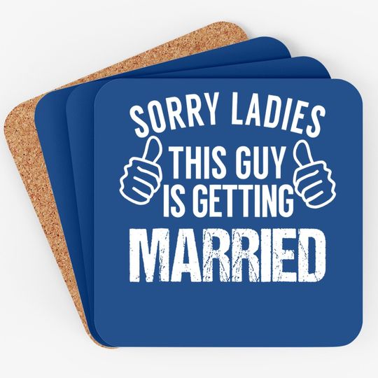 Funny Bachelor Party Groom Coaster