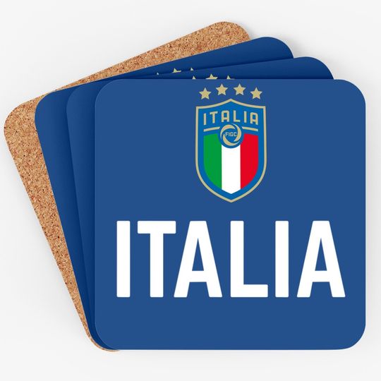 Italy Soccer Jersey 2020 2021 Italia Football Team Retro Coaster