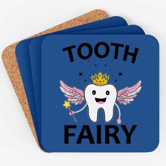 Tooth Fairy Halloween Costume Gift For Girls Coaster