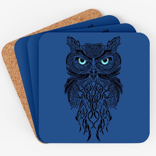 Great For Owl Art Coaster