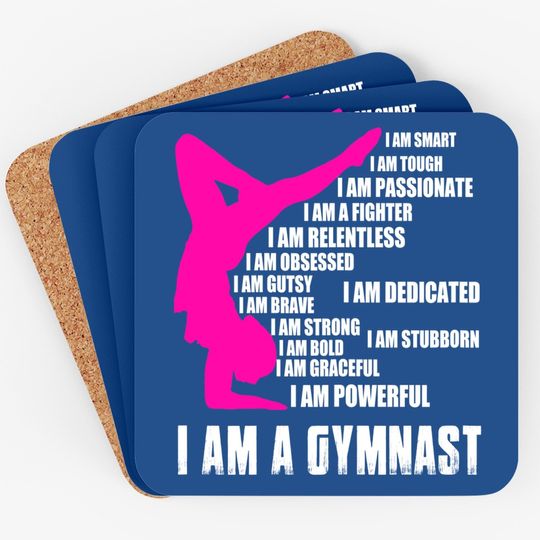 I Am A Gymnast Coaster