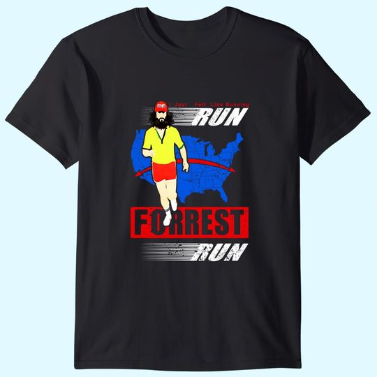 Forrest Gump Run Forrest Run Tom Hanks Unisex Tshirt