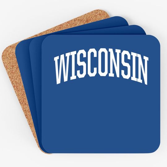 Wisconsin Wisconsin Sports College Coaster