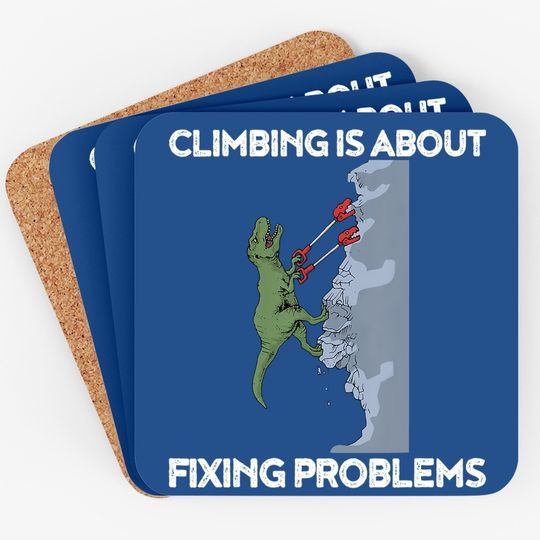 Funny Climbing T-rex Rock Climber Dinosaur Coaster