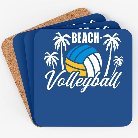 Beach Volleyball Coaster