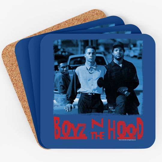 Boyz N The Hood Red And Blue Coaster