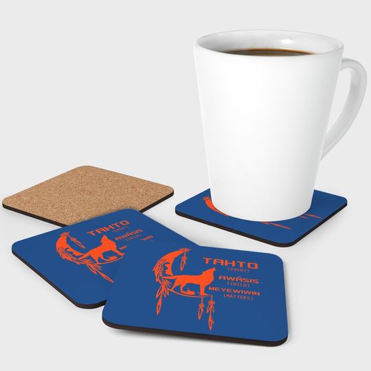 Every Child Matters People Orange Day Coaster