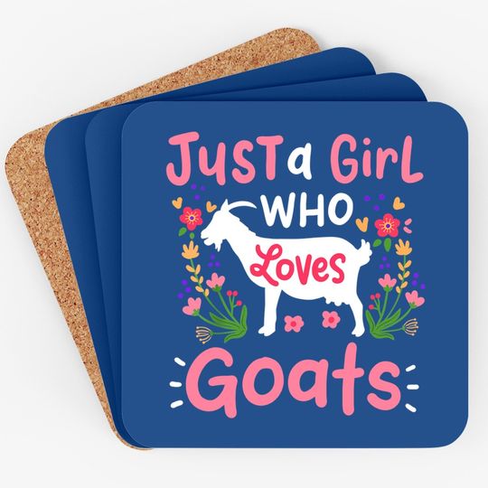 Goats Goat Rancher Farm Coaster
