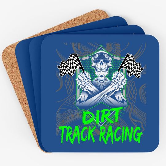 Dirt Track Racing Apparel Sprint Car Racing Coaster