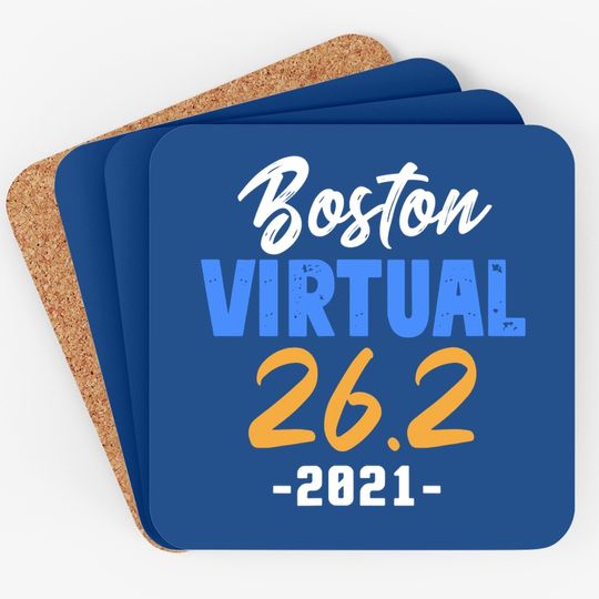 Boston Virtual Marathon 26.2 2021 Runners Coaster