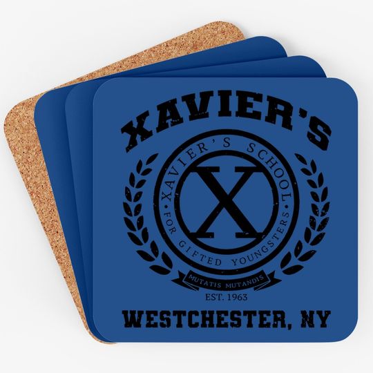 Xavier's School For Gifted Youngsters - Vintage Coaster