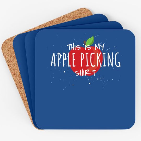 Apple Picking Season Inspired Coaster