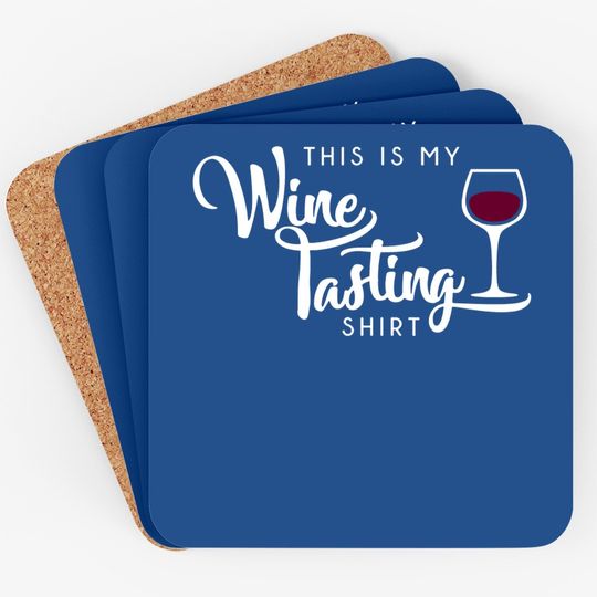Wine Tasting Drinking Coaster