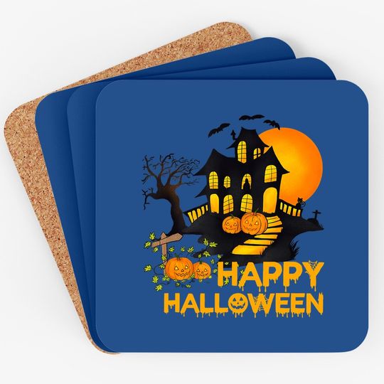 Happy Halloween Costumes Coaster