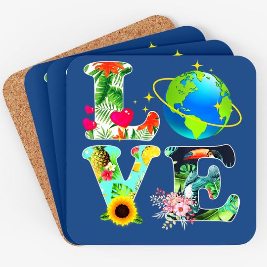 Love World Earth Day 2021 Environmental Saving The Planet Coaster