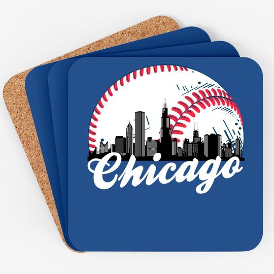 Chicago Baseball Skyline Coaster